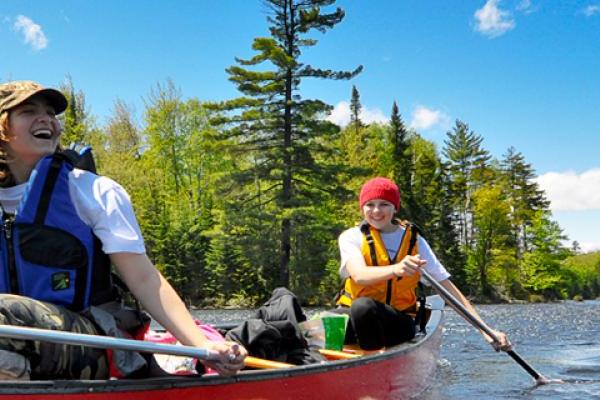 Northwood School, Paddling in the Adirondacks